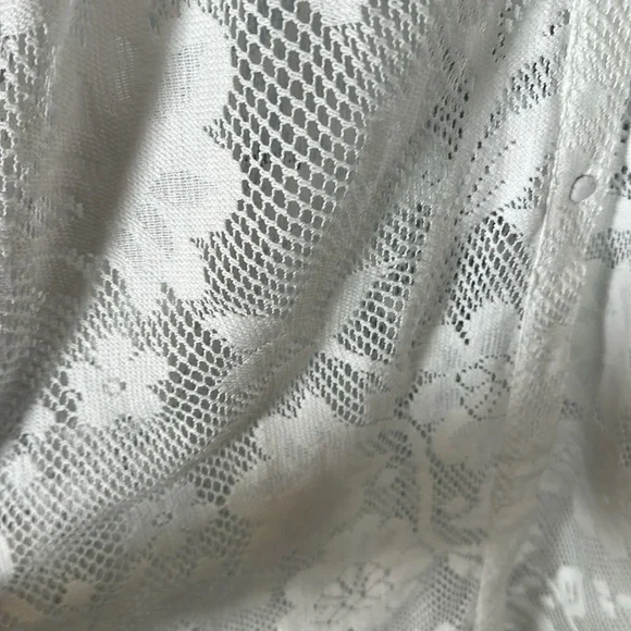 Boston Proper Lace Button Up Maxi Dress- Excellent condition worn once - Picture 11 of 12